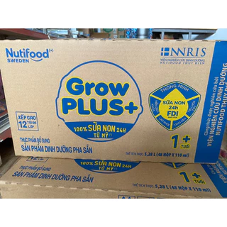 Sữa pha sẵn Growplus vàng non tăng đề kháng 110ml