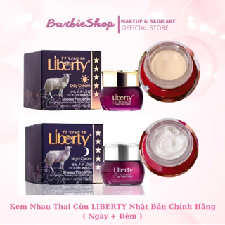 Kem Chiết Xuất Từ Nhau Thai Cừu LIBERTY Nhật Bản Chính Hãng [Ngày + Đêm]