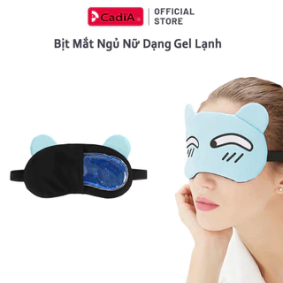 Bịt Mắt Che Mắt Ngủ Có Túi Gel Massage - Bịt Mắt Ngủ Văn Phòng, Du Lịch Cao Cấp