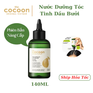 Nước dưỡng tóc tinh dầu bưởi Cocoon giúp giảm gãy rụng & làm mềm tóc 140ml