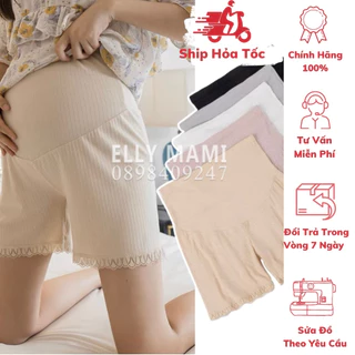 ( 40kg - 95kg ) Quần Bầu Và Sau Sinh Short Legging , Lưng Cạp Cao ,Có Thể Mặc Trong Váy ,Form Dễ Mặc