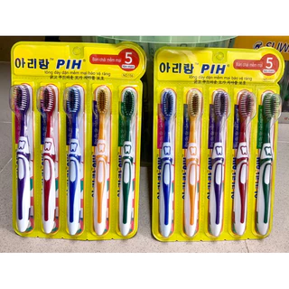 ( Vĩ treo 5 cây ) Bàn chải đánh răng P/H MS156 Hàn Quốc