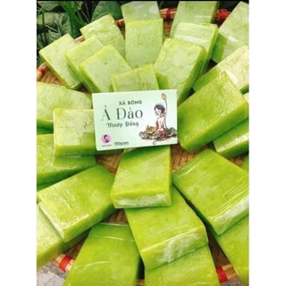 Xà bông mướp đắng Ả Đào 100g (Tặng kèm túi tạo bọt xà bông)