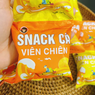 Snack cá viên chiên mini thơm ngon giòn tan giá rẻ, đồ ăn vặt hot tuổi thơ