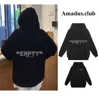 HOODIE ZIP In " EMPTY " Amadeus Local Brand Unisex Kéo Khóa AD07