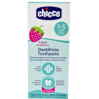 Kem đánh răng Chicco - 12M+ (hương dâu)