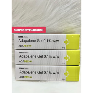 Gel giảm mụn ,giảm thâm ADAPEX - Adapalene USP Gel 0,1% [30g].