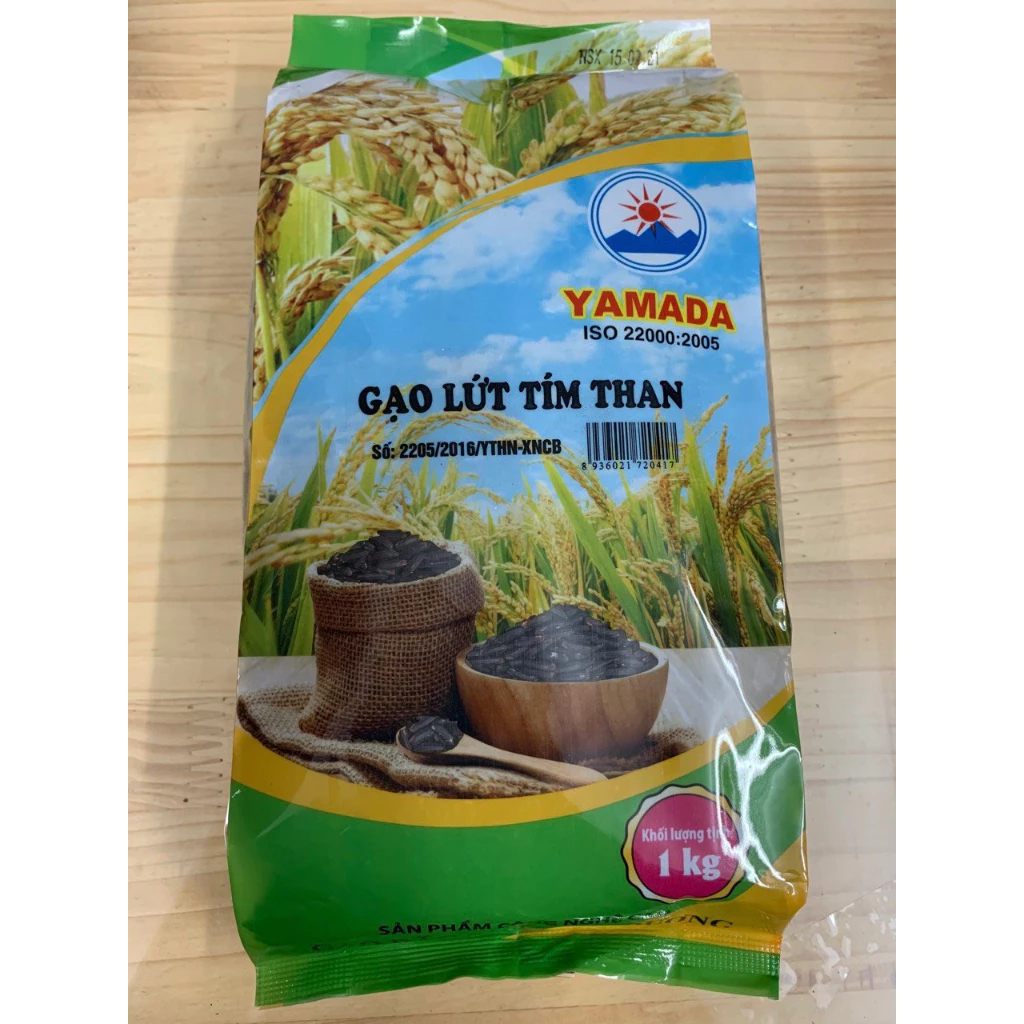 Gạo lứt tím tham 1kg - Thái Dương