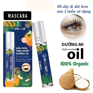 DẦU DỪA NGUYÊN CHẤT DƯỠNG MI VIETCOCO -10ml