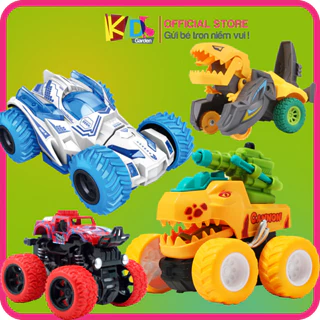 Xe đồ chơi cho bé xe khủng long biến hình đại chiến vui nhộn XDC14 KID SGARDEN