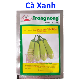 Hạt Giống Cà Xanh Mỡ Trang Nông TN054