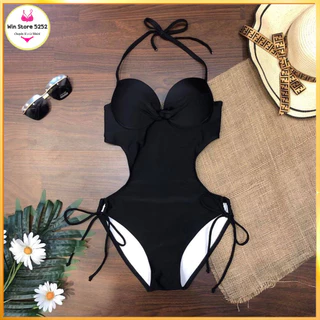 Bikini, Đồ Bơi Đi Biển Một Mảnh Liền Thân Cánh Én Secxy LT-003