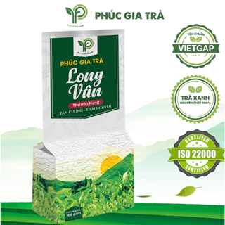 Trà Long Vân Thượng Hạng 100g - Đặc sản Tân Cương Thái Nguyên