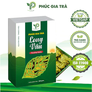 Trà Long Vân Thượng Hạng 200g (Trà ấm) - Đặc Sản Tân Cương Thái Nguyên