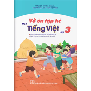 Sách - Vở ôn tập hè môn Tiếng Việt lớp 3 - NXB Đại học Sư phạm