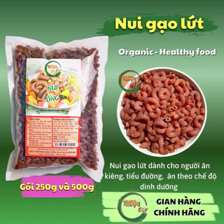 Nui gạo Lứt gói 500g - Chính hãng Mộc Việt