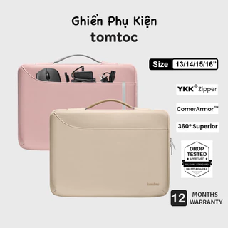 Túi Xách Chống Sốc Tomtoc Spill Resistant New Design Dành Cho Macbook M3/M2/M1 13/14/15/16inch