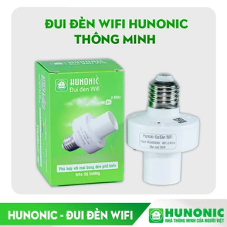 Đui đèn Wifi Hunonic Thông minh - Hàng chính hãng BH 12 tháng