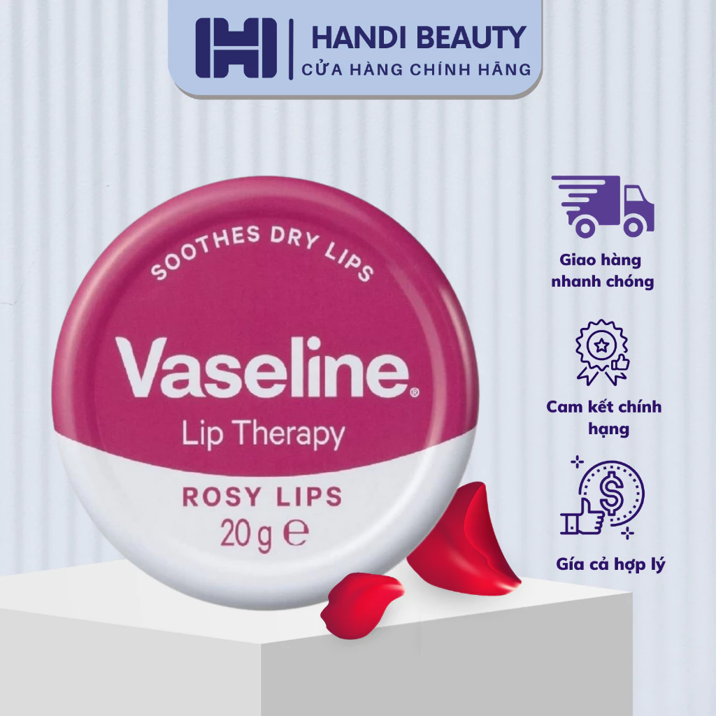 Son dưỡng môi Vaseline Lip Therapy 20g ( bản UK)