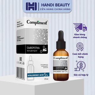 Serum Compliment 5% Hyaluronic Acid Cấp ẩm, Tái tạo, Giảm lão hóa