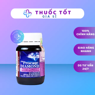 PM Procare DIAMOND lọ 30 viên Vitamin cho bà bầu ( Hàng chính hãng của Úc )