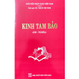 Sách - kinh Tam Bảo ( Âm - Nghĩa )