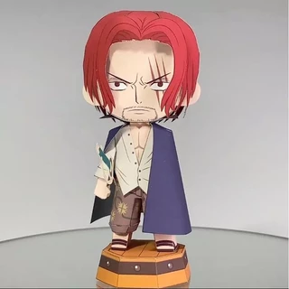 [One Piece] - Mô Hình Giấy Anime Chibi Shanks