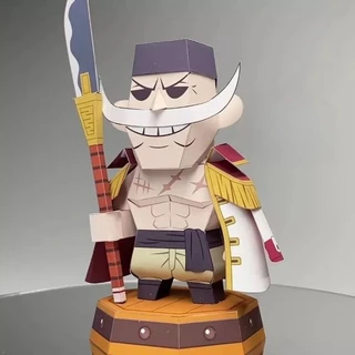 [One Piece] - Mô Hình Giấy Anime Chibi Edward Newgate ( Râu Trắng)