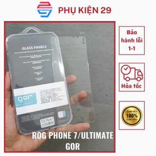 [Asus Rog Phone 6/ 7] Dán kính cường lực GOR VUỐT SIÊU MƯỢT chống bám vân tay cao cấp