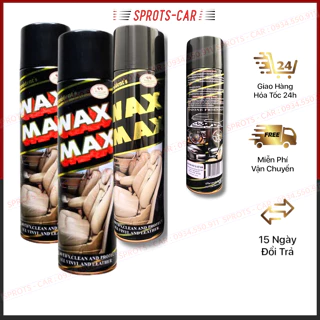 Chai Xịt Đánh Bóng Da Cao Cấp Wax Max (450ml)