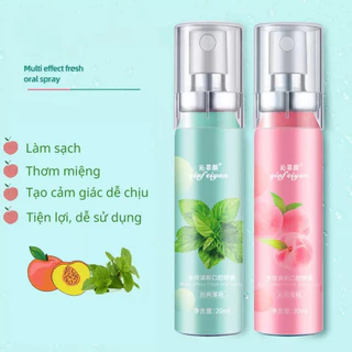 Xịt thơm miệng Heyxi giúp hơi thở thơm mát 20ml