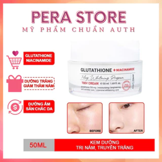 Kem dưỡng trắng mờ nám Angel’s Liquid Glutathione Plus Niacinamide 700 V Cream 50ml (NEW)