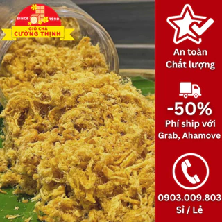 Chà bông gà 100g thơm ngon sạch Cường Thịnh (chợ Thủ Đức B) nhiều hương vị, đảm bảo an toàn vệ sinh thực phẩm