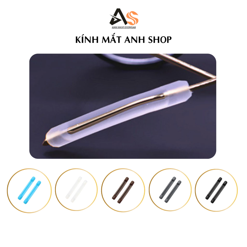 Bọc càng kính gọng kính giúp hạn chế dị ứng và trơn tuột lúc đeo kính B1