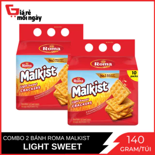 Combo 2 bánh Malkist Crackers 140g