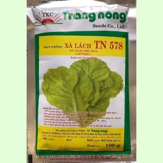 Hạt giống xà lách chịu mưa Trang Nông gói 100gr