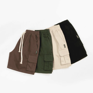 Quần Đùi Nam Nữ SAIGONESE Short Cargo Unisex 4 Màu