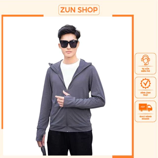 Áo chống nắng NAM 2 lớp, Áo khoác chống nắng nam vải thông hơi cao cấp dày dặn  - Zun Shop