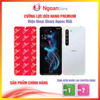 Cường lực dẻo Nano cho Điện thoại Sharp Aquos R5G - Ngoan Store