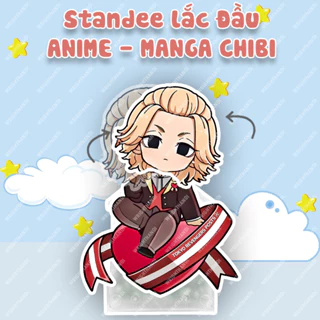 Standee Lắc Đầu Tokyo Revengers Mikey Mitsuya Nahoya Chifuyu Anime Manga Nhật Bản Chibi Cute