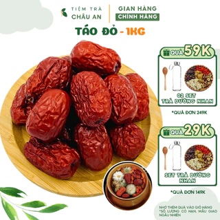 Táo Đỏ Tân Cương 1KG Bigsize Nguyên Quả Sấy Khô Loại Thượng Hạng Hỗ Trợ Giảm Cân, Cải Thiện Hệ Tiêu Hóa