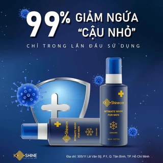 Dung dịch vệ sinh nam K-Shinecos hương thơm nam tính, khử mùi , giảm viêm ngứa 100% xuất xứ Hàn Quốc chai lớn 150ml