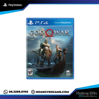 [Mã 99ELHA giảm 7% đơn 300K] Đĩa game PS4 God of war 4