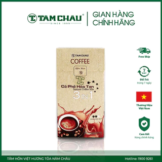 [TÂM CHÂU] Cà Phê Hòa Tan 3 in 1 Hộp 170G (10 Thanh x 1.7G)