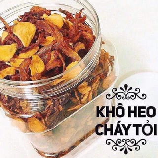 COMBO 500gr heo khô cháy tỏi + 500gr khô bò thơm ngon đặc biệt loại ngon