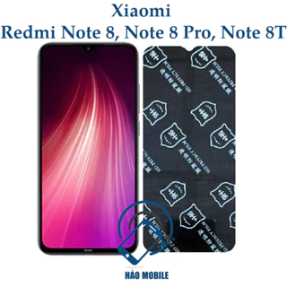 Dán chống nhìn trộm Xiaomi Redmi Note 8, Note 8 Pro, Note 8T - Dán cường lực dẻo nano 9H+