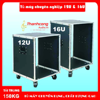 Tủ thiết bị âm thanh 12U, 16U chất liệu gỗ, phù hợp với mọi dàn âm thanh, karaoke.