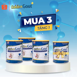 [MUA 3 TẶNG 1] Sữa Non GOLDEN GOUT Chuyên Biệt Cho Người Bị Gout Và Xương Khớp - Lon 650g