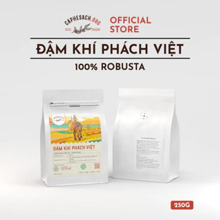 Cà phê 100% Robusta Rang Vừa - Đậm Khí Phách Việt 250G