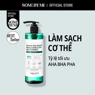 Sữa tắm Some By Mi AHA-BHA-PHA 30 Days Miracle Acne Clear Body Cleanser 400g